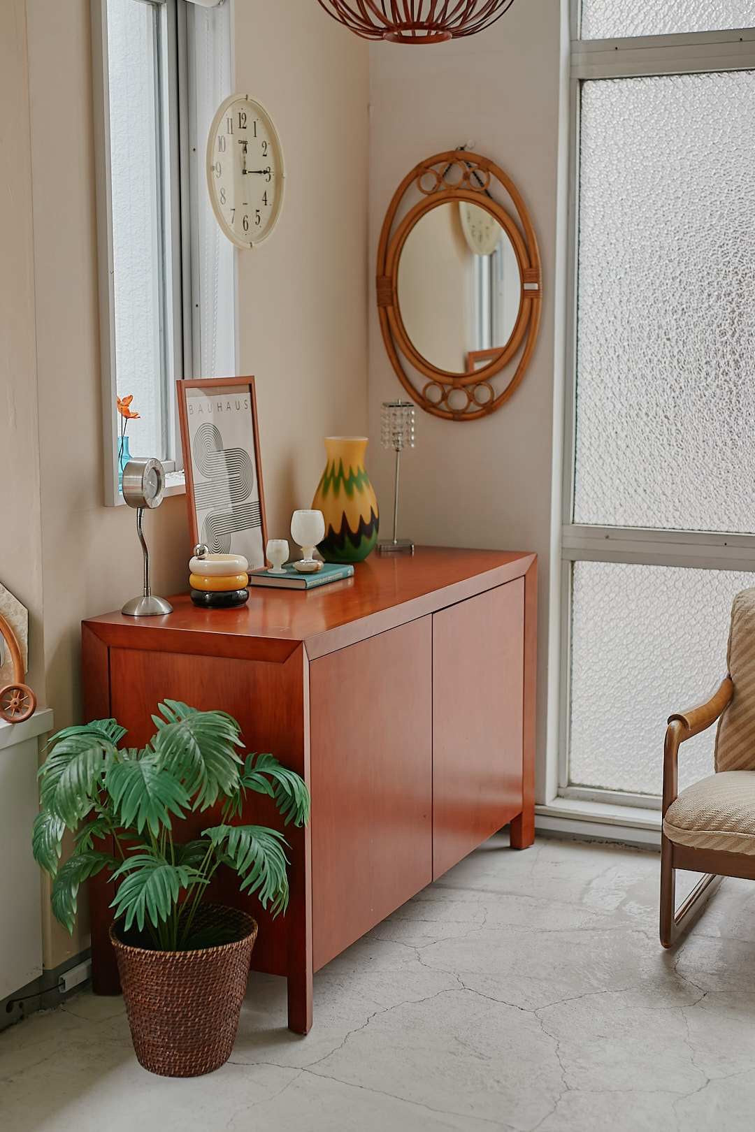 Crastina Cherry Wood Sideboard