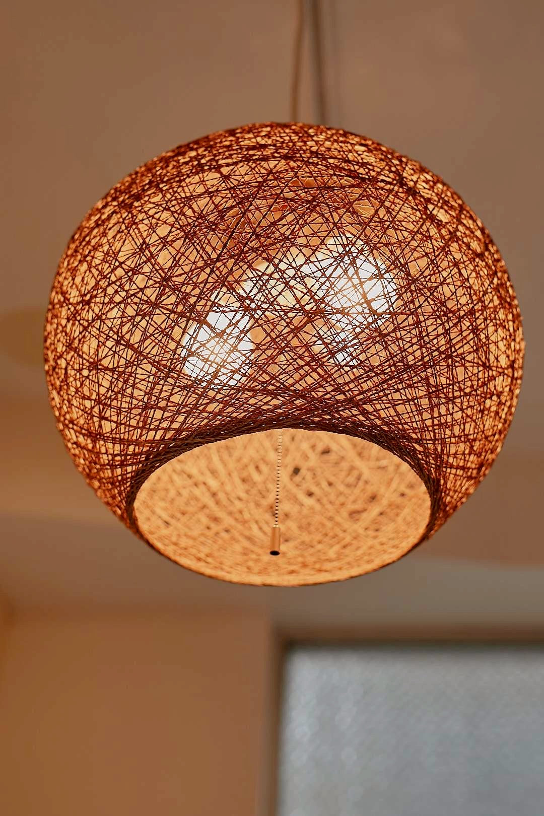 Abaca pendant light