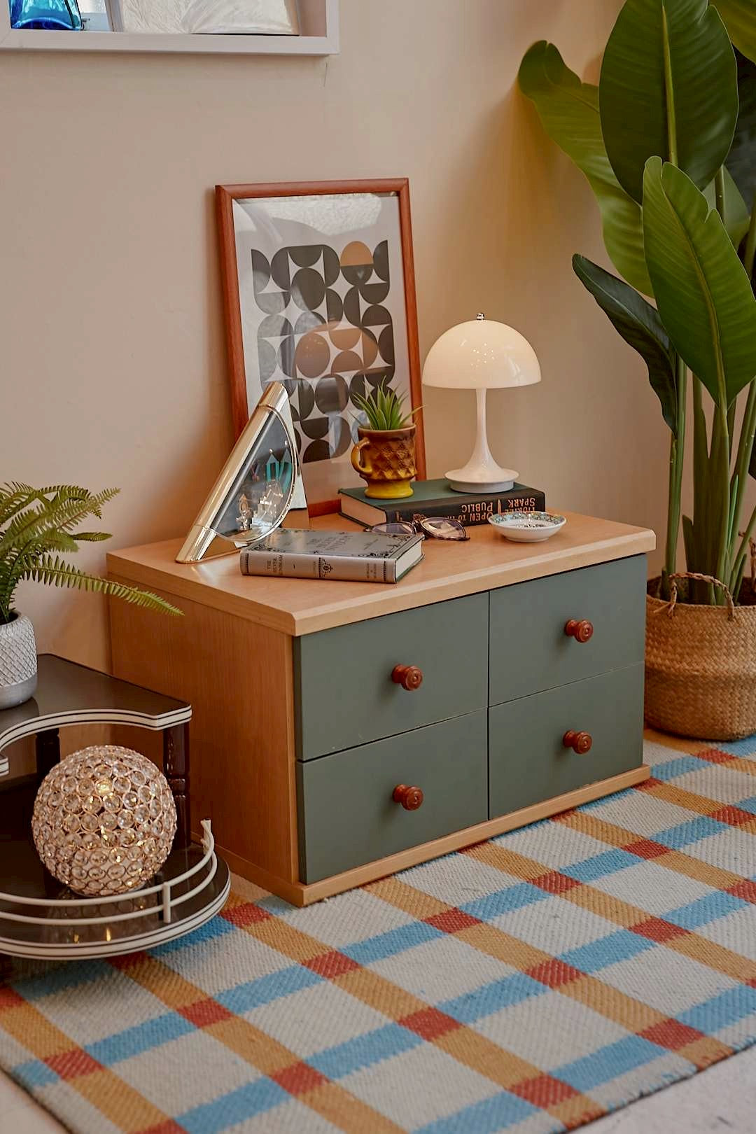 Forest Green Mini Chest