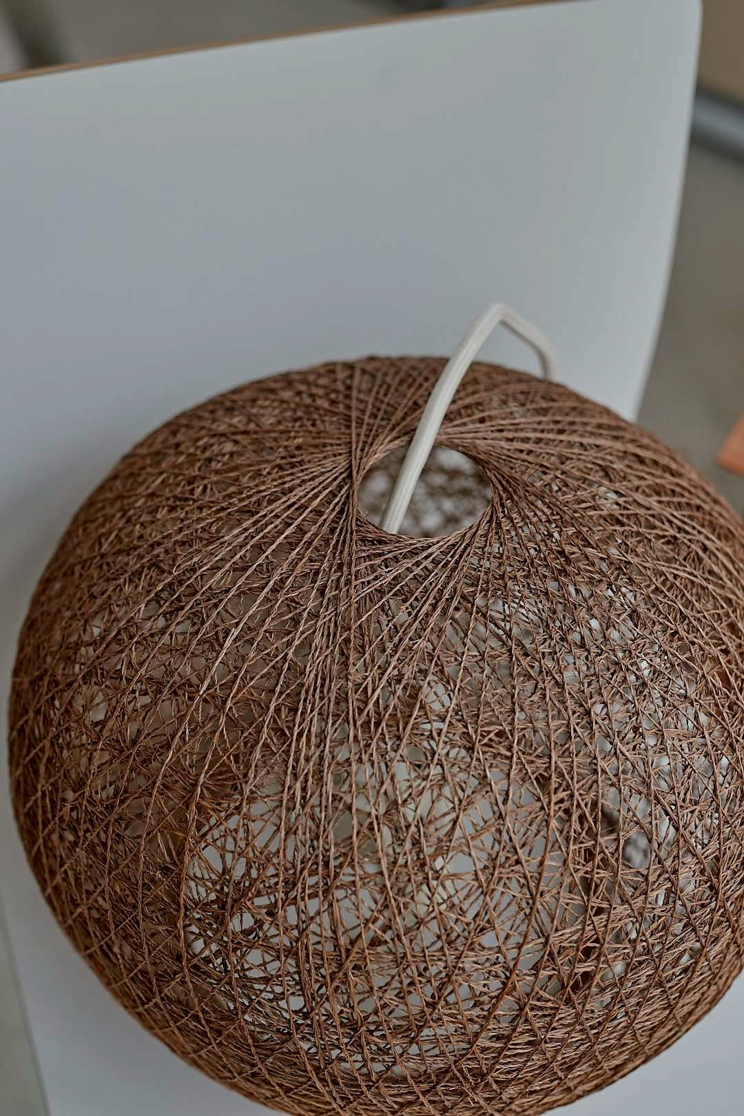 Abaca pendant light