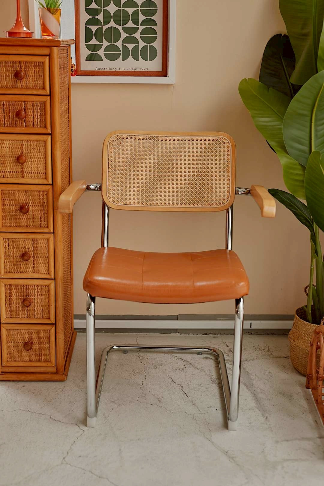 Rattan Cantilever Chair