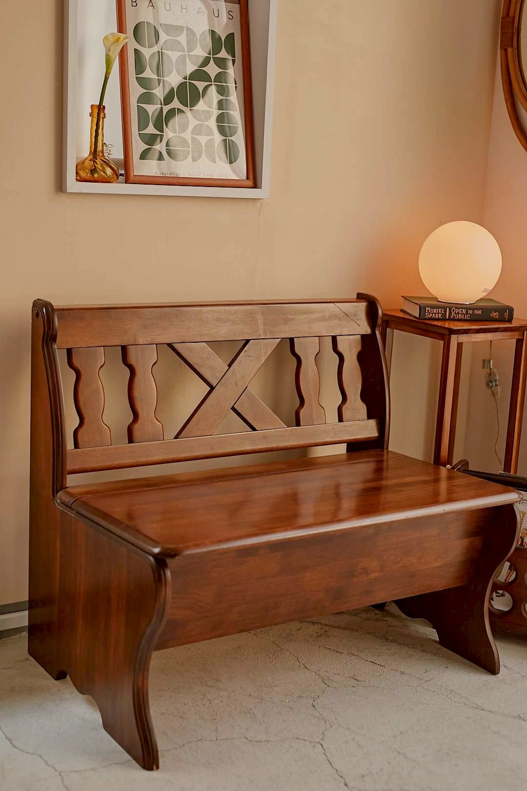 Colonial Storage Bench