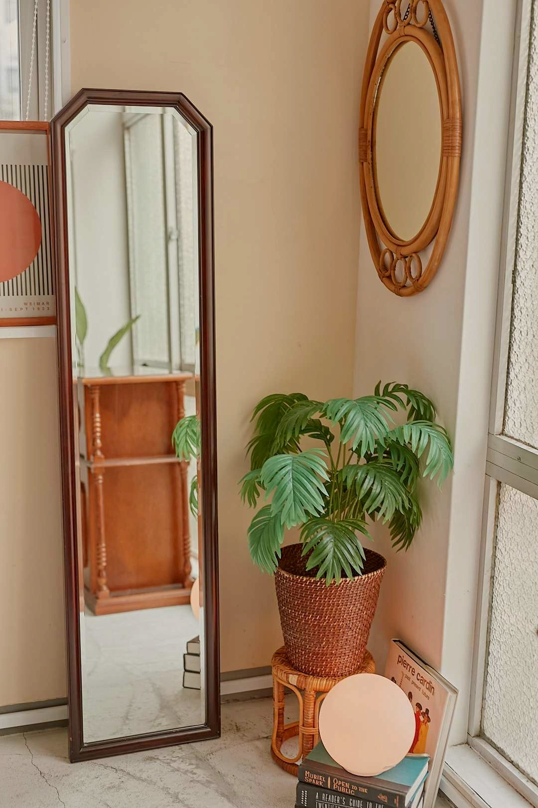 Vintage Standing Mirror