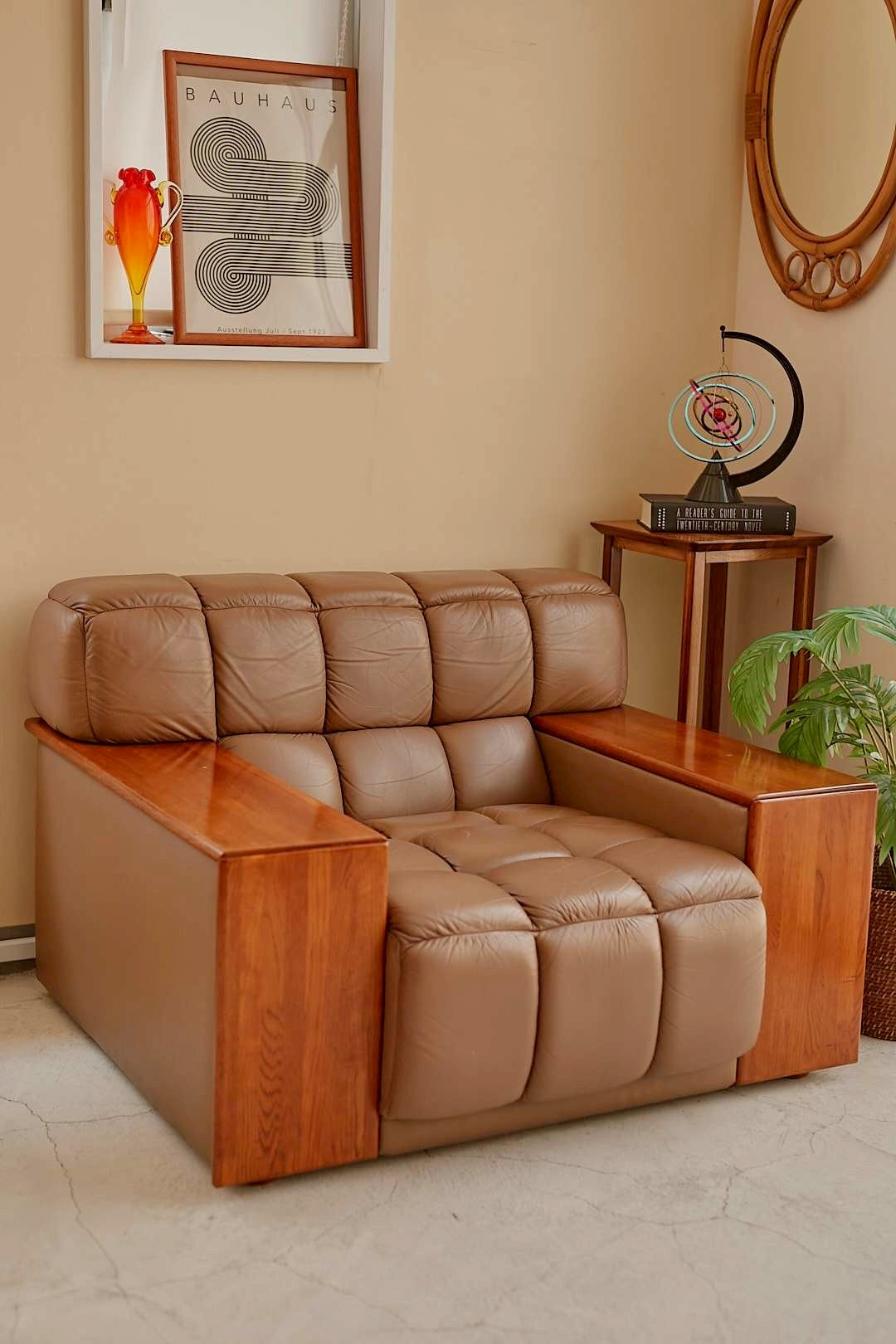 Cube Leather Lounge Sofa
